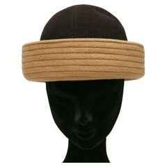 Vintage Wool Hat Motsch For Hermès