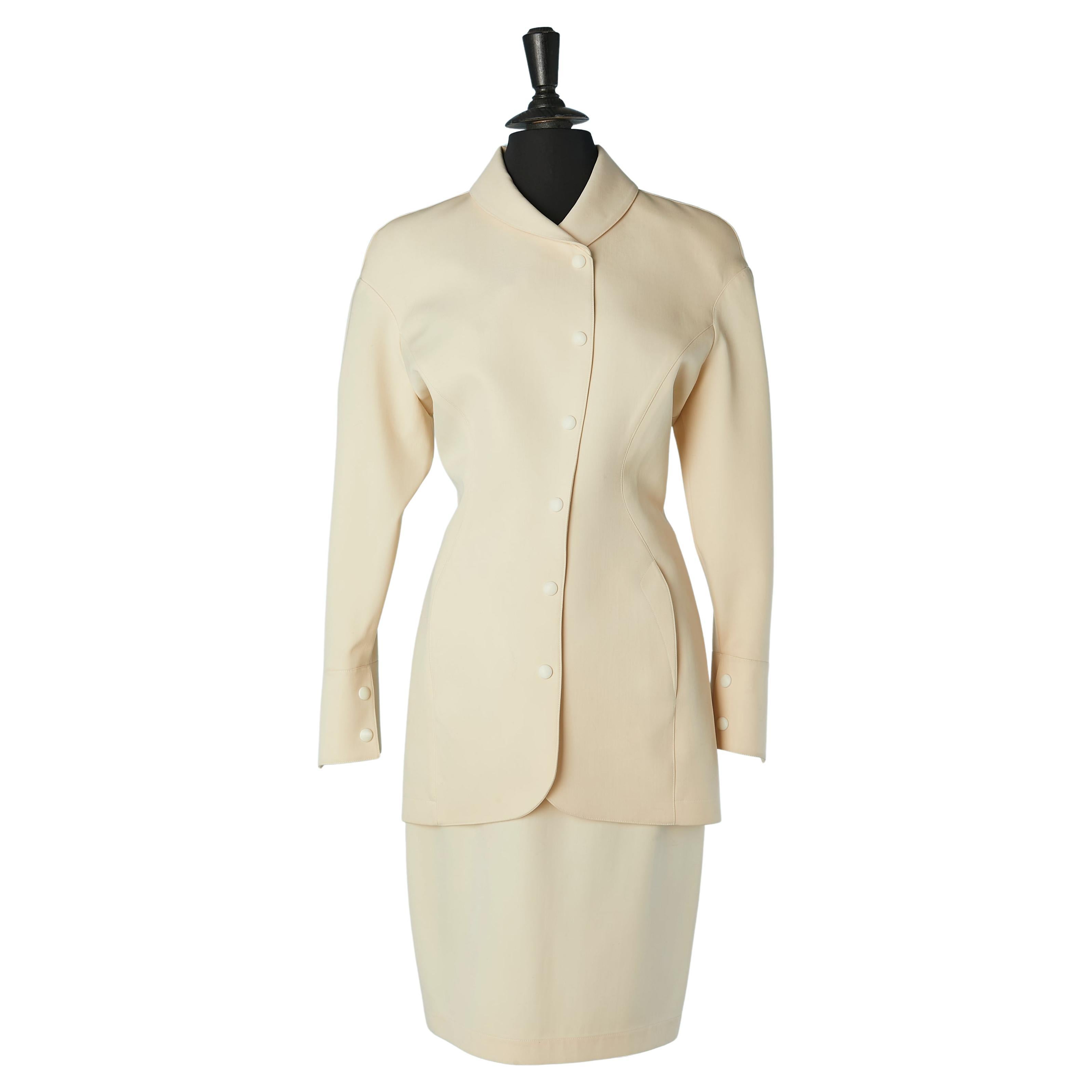 Ivory skirt suit sale
