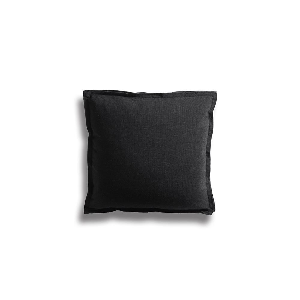 A sumptuous wool and leather scatter cushion. Works well to complement a multitude of lounge furniture or pair with 12H's matching reversible sofa system. With dual-facing covers of wool and leather, your couch and lounge area are complemented with