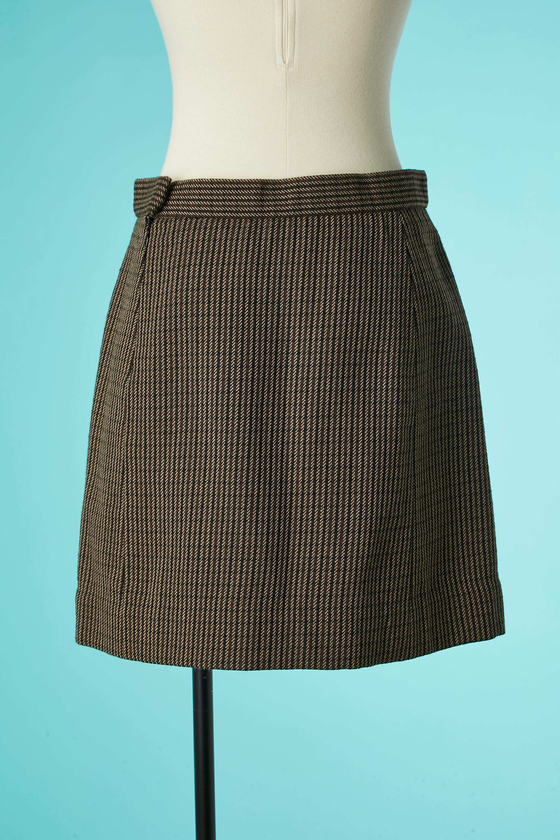 Women's Wool mini skirt Celine  For Sale