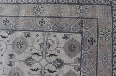 Transitional Area Rug by Keivan Woven Arts in Gray and Muted Tones 8'8 x 12'
