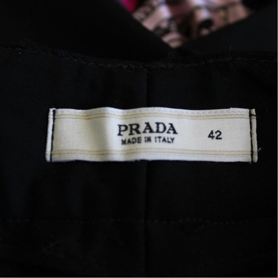 Prada Wool pants size 42 In Excellent Condition For Sale In Gazzaniga (BG), IT