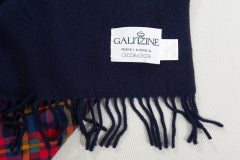 Plaid di lana con foulard di seta di Irene Galitzine