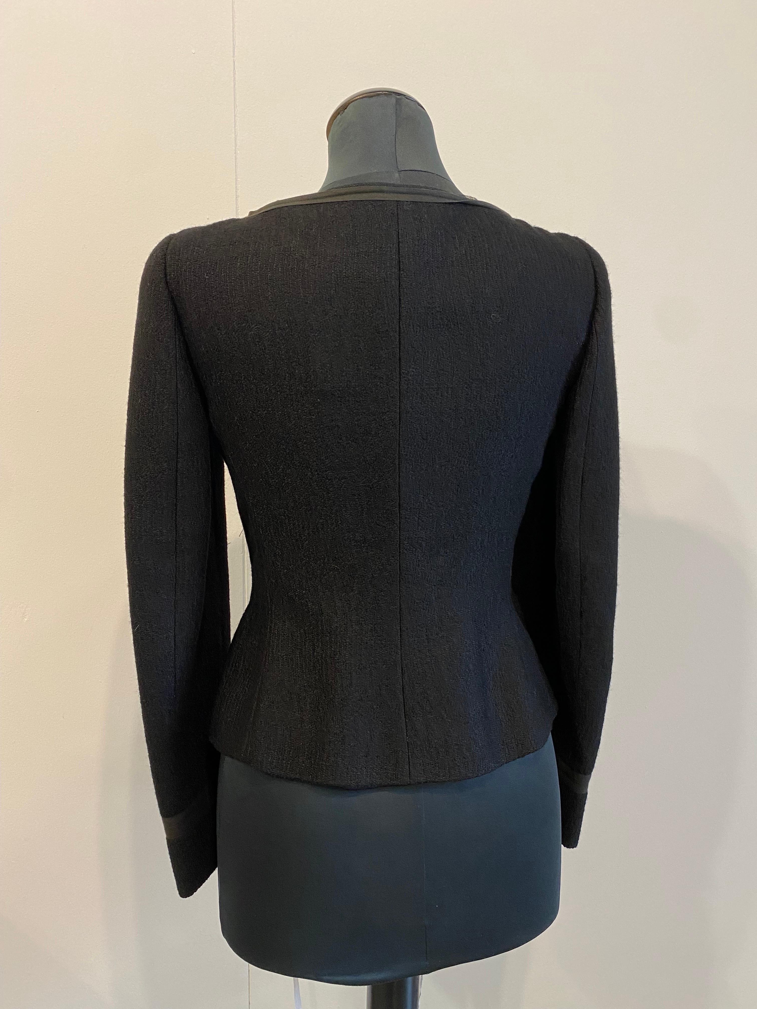 Wool Prada Jacket In Excellent Condition For Sale In Carnate, IT