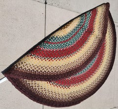 Wool Round Braided Room Size Rug