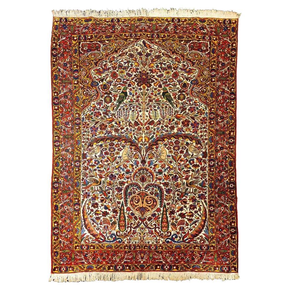 Tapis en laine, vers 1950 en vente