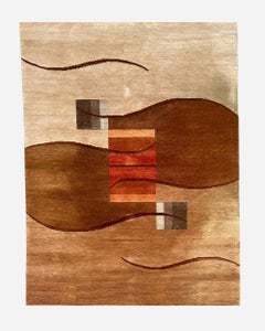 Wool rug, France, circa 1970