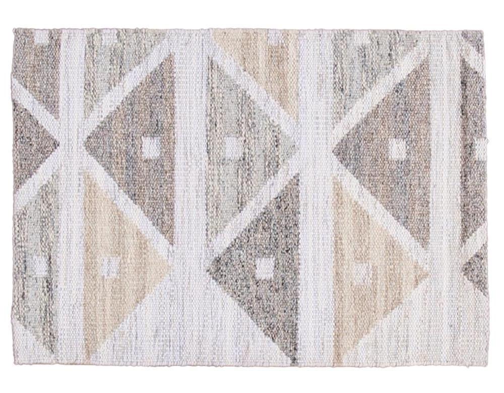Moderne Tapis Kilim en laine de style scandinave sur mesure en vente
