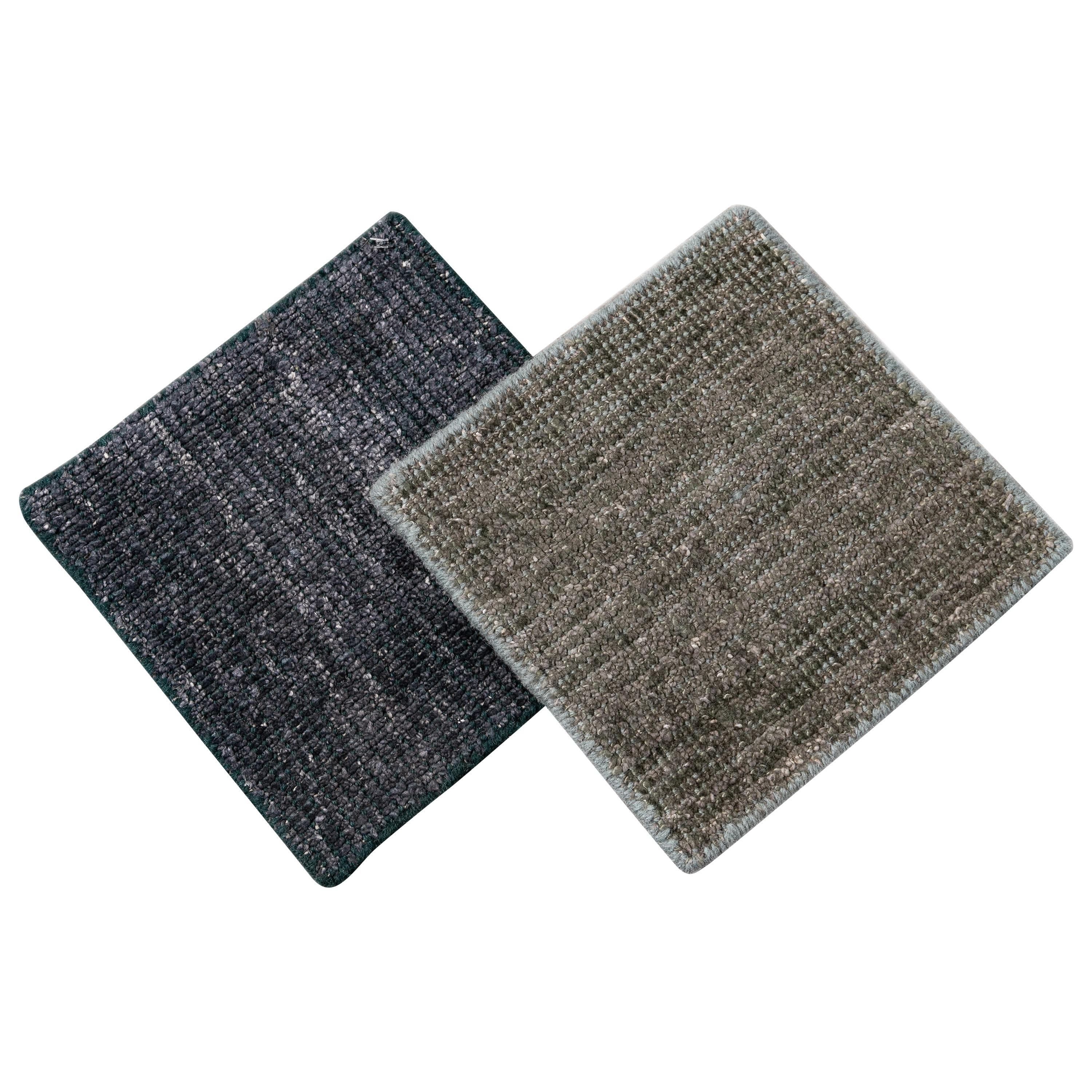 Wool and Silk Boho Custom Rug
