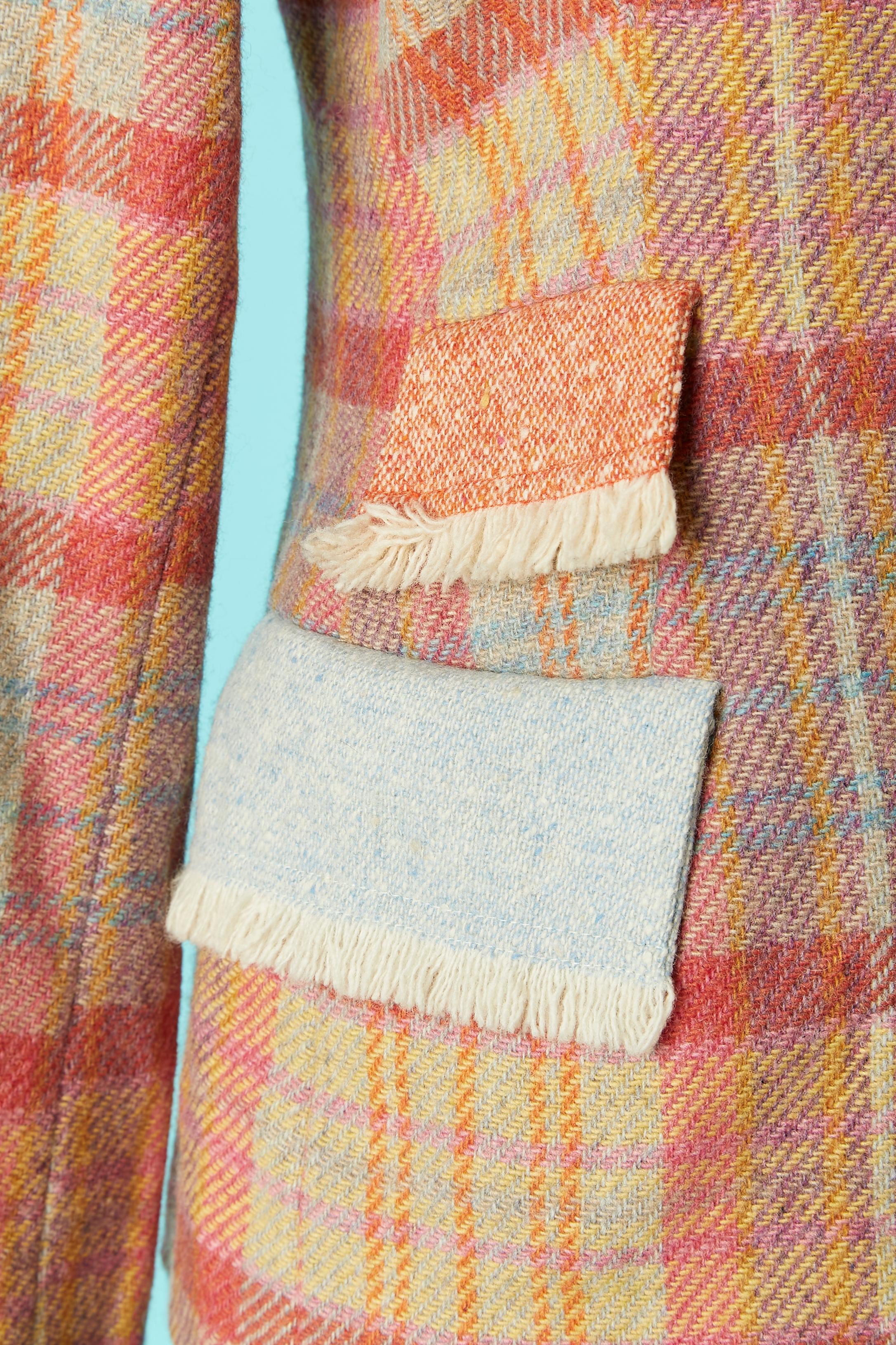 Blazer à simple boutonnage en laine Jean-Charles de Castelbajac  Excellent état - En vente à Saint-Ouen-Sur-Seine, FR