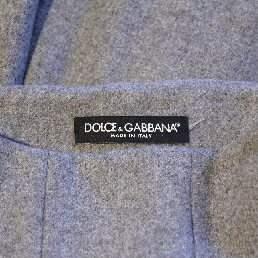 Dolce & Gabbana Wool skirt size 36 In Excellent Condition For Sale In Gazzaniga (BG), IT