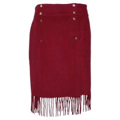 Chanel Wool Skirt - 202 For Sale on 1stDibs