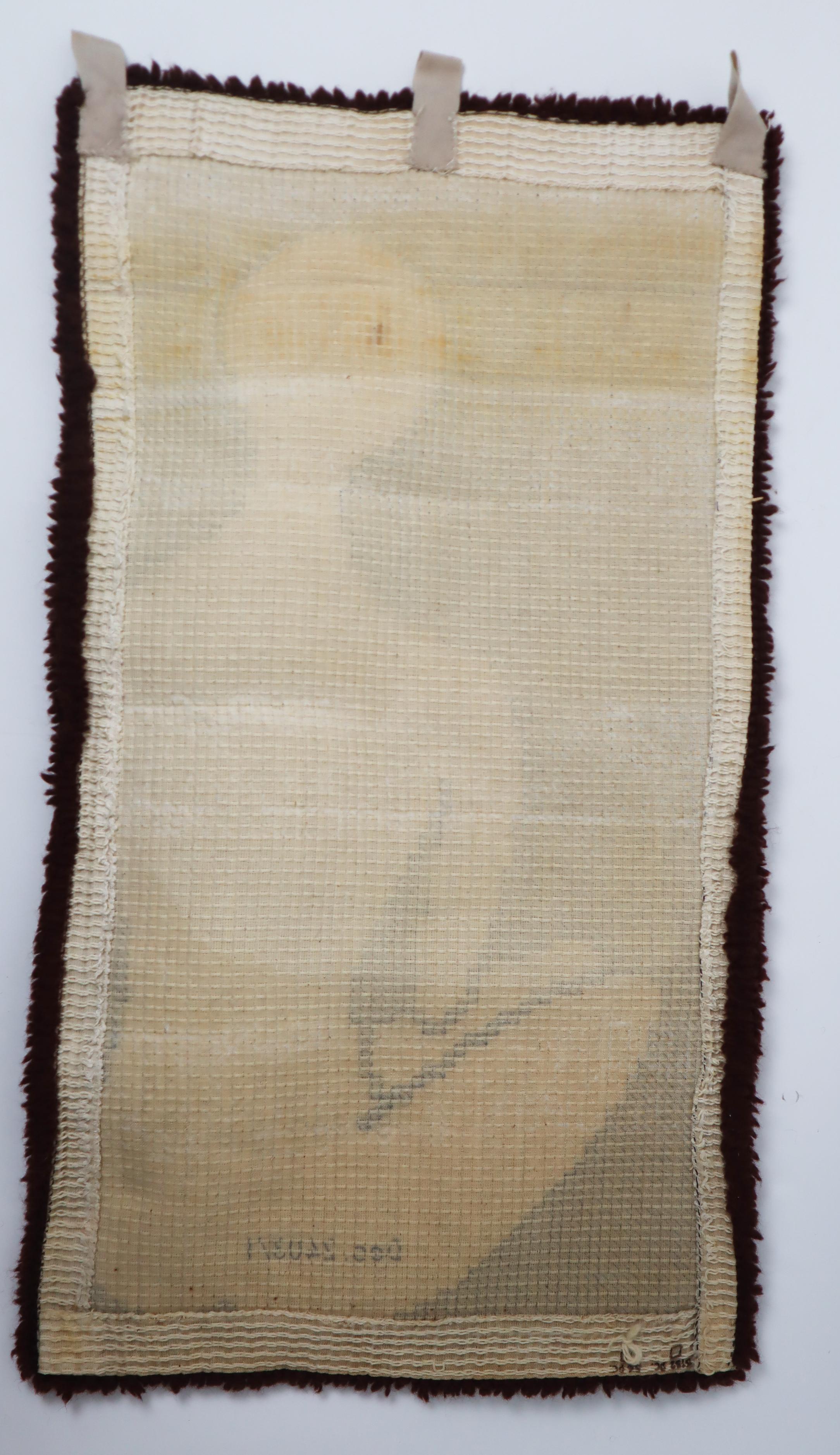 Wandteppich aus Wolle mit nackter sitzender Frau im Stil von Don Freedman, 1960er Jahre im Angebot 8