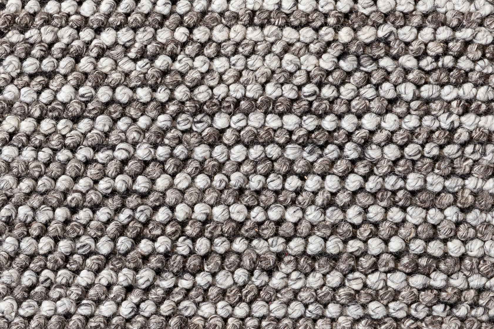 Contemporary Wool Textured Custom Rug For Sale