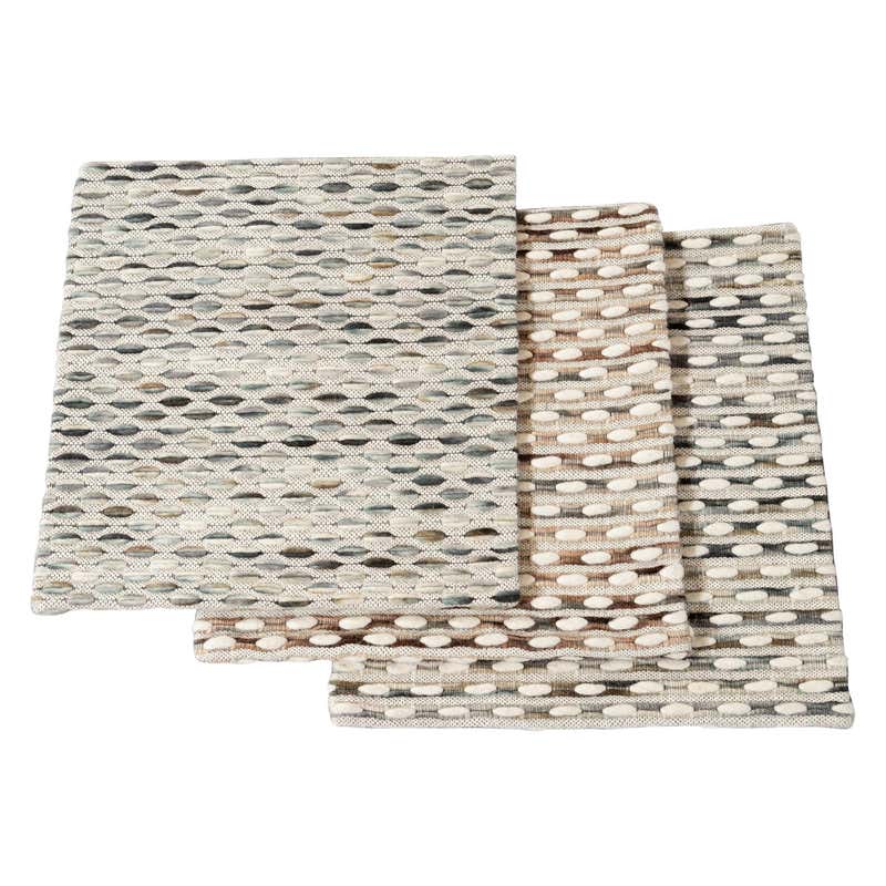 Wool Textured Custom Rug For Sale at 1stDibs