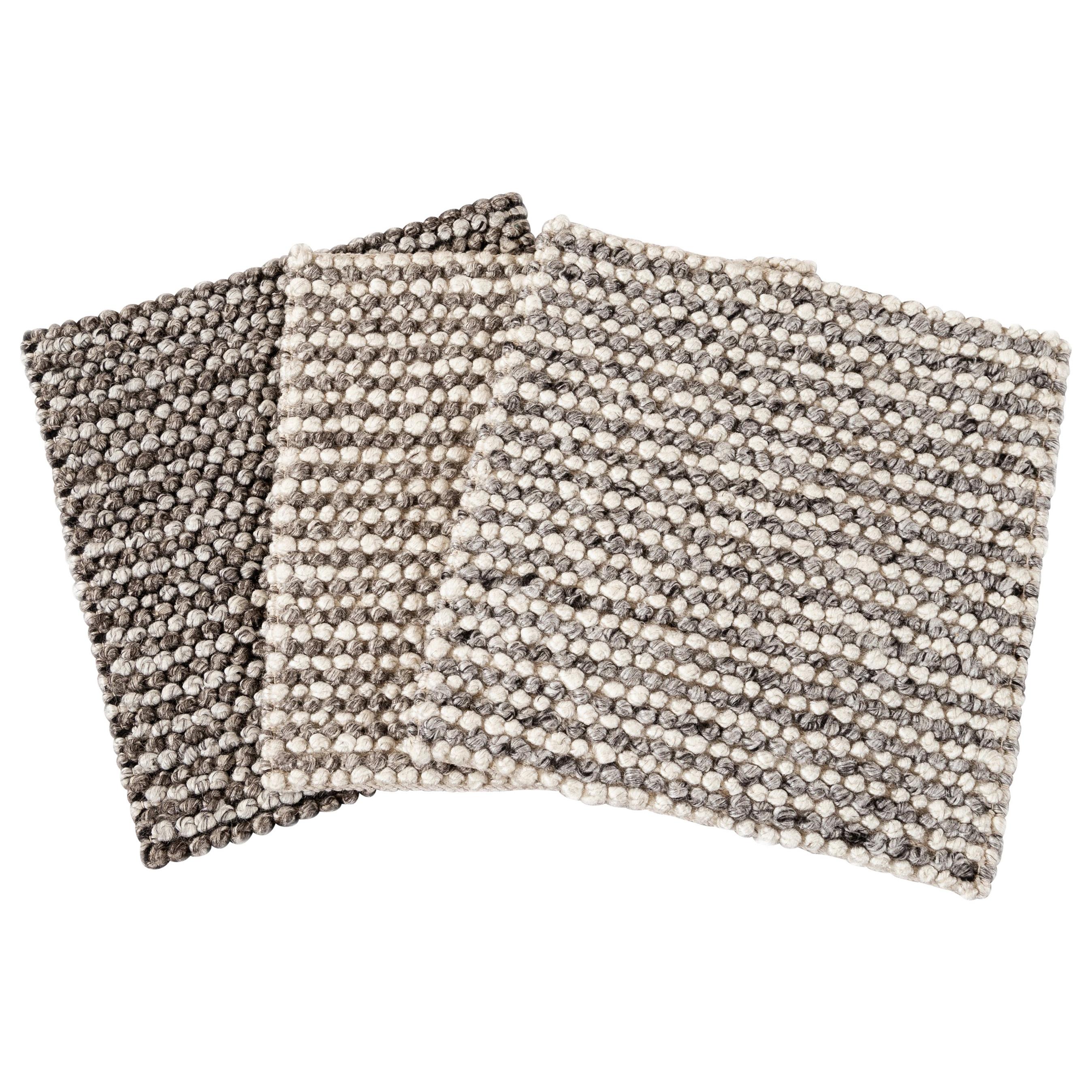 Wool Textured Custom Rug