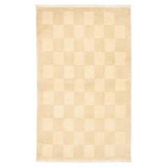 Wool Tibetan Rug in Ivory Cream Wool Tibetan Rug in Ivory Cream