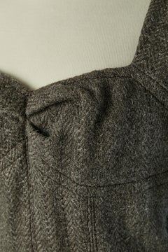 Wool Trompe l'oeil dress LOUIS VUITTON