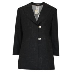 Gianni Versace Wool vintage jacket size 44