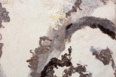 Wool Wall Art, Felted Wool Modern Textile by JG Switzer