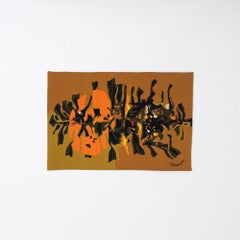 Arazzo da parete in lana di René Fumeron 63/200