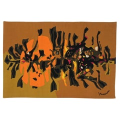 Wool wall tapestry by René Fumeron 63/200