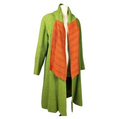 Woolen knitted coat by Jeanne Lanvin Haute Couture N° 44070 - Paris Summer 1934