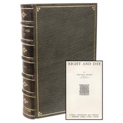 WOOLF, Virginia. ¡Noche y Día - 1919 - PRIMERA EDICIÓN - EN FINA ENCUADERNACIÓN !