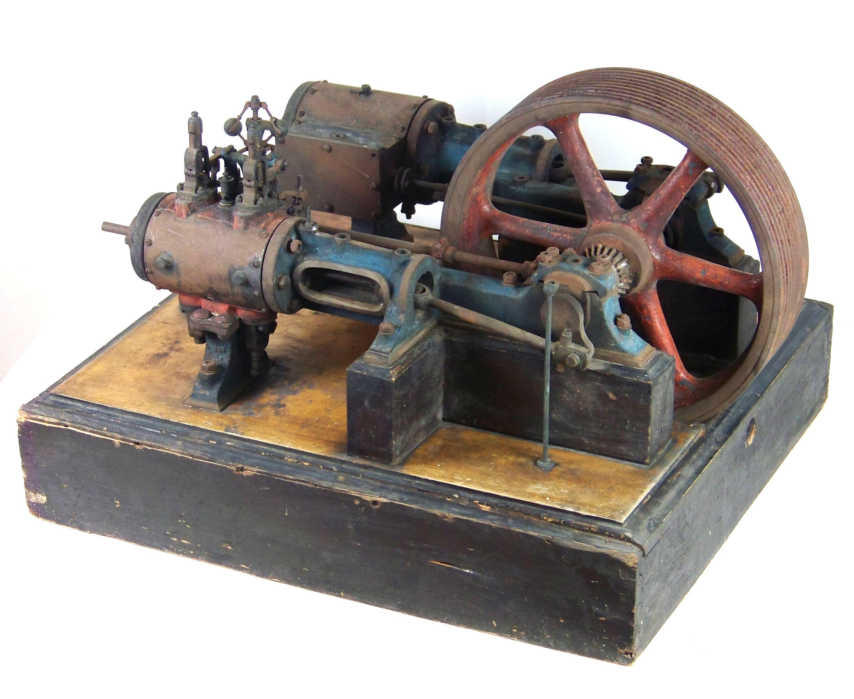 The stand is in its original condition.