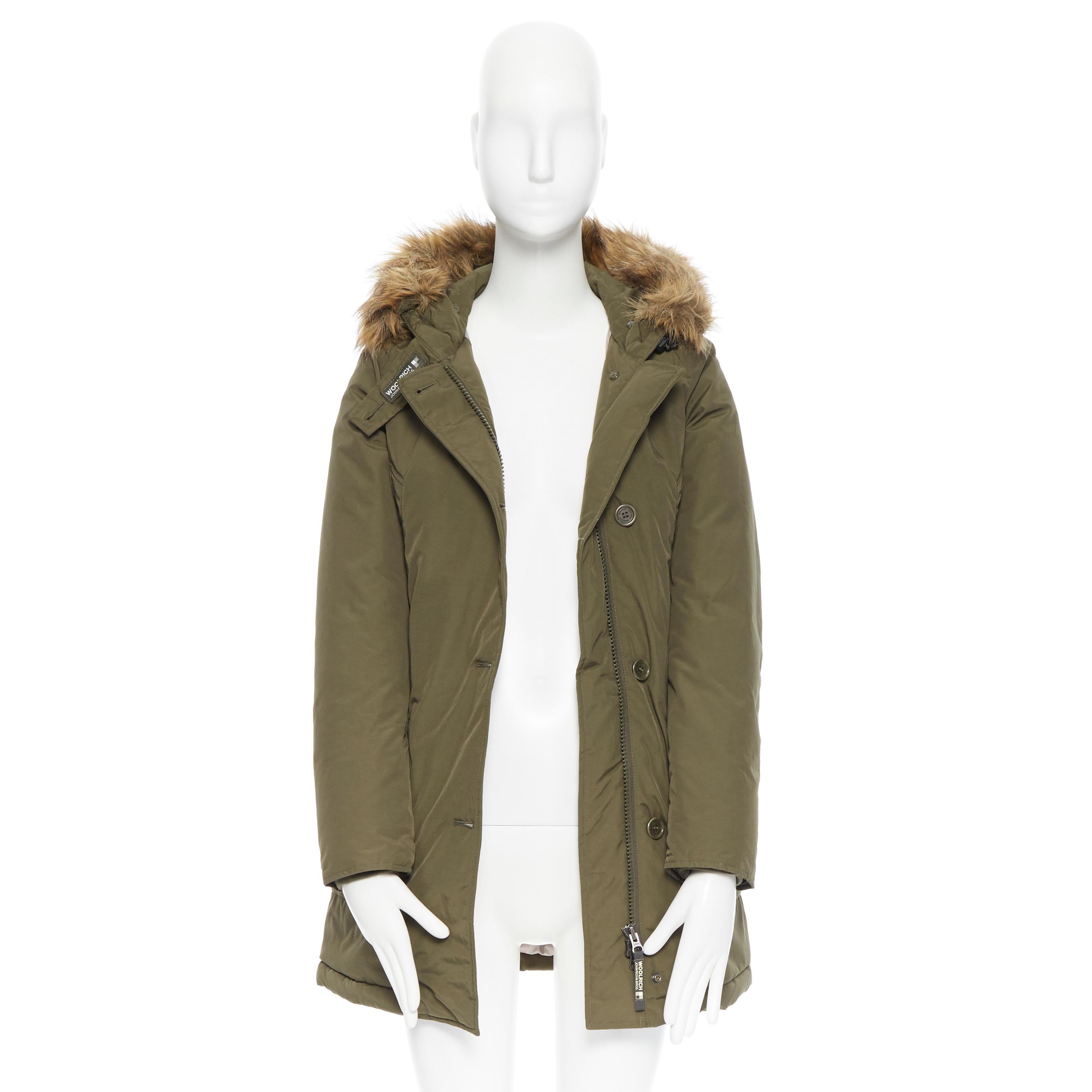 army green winter jacket