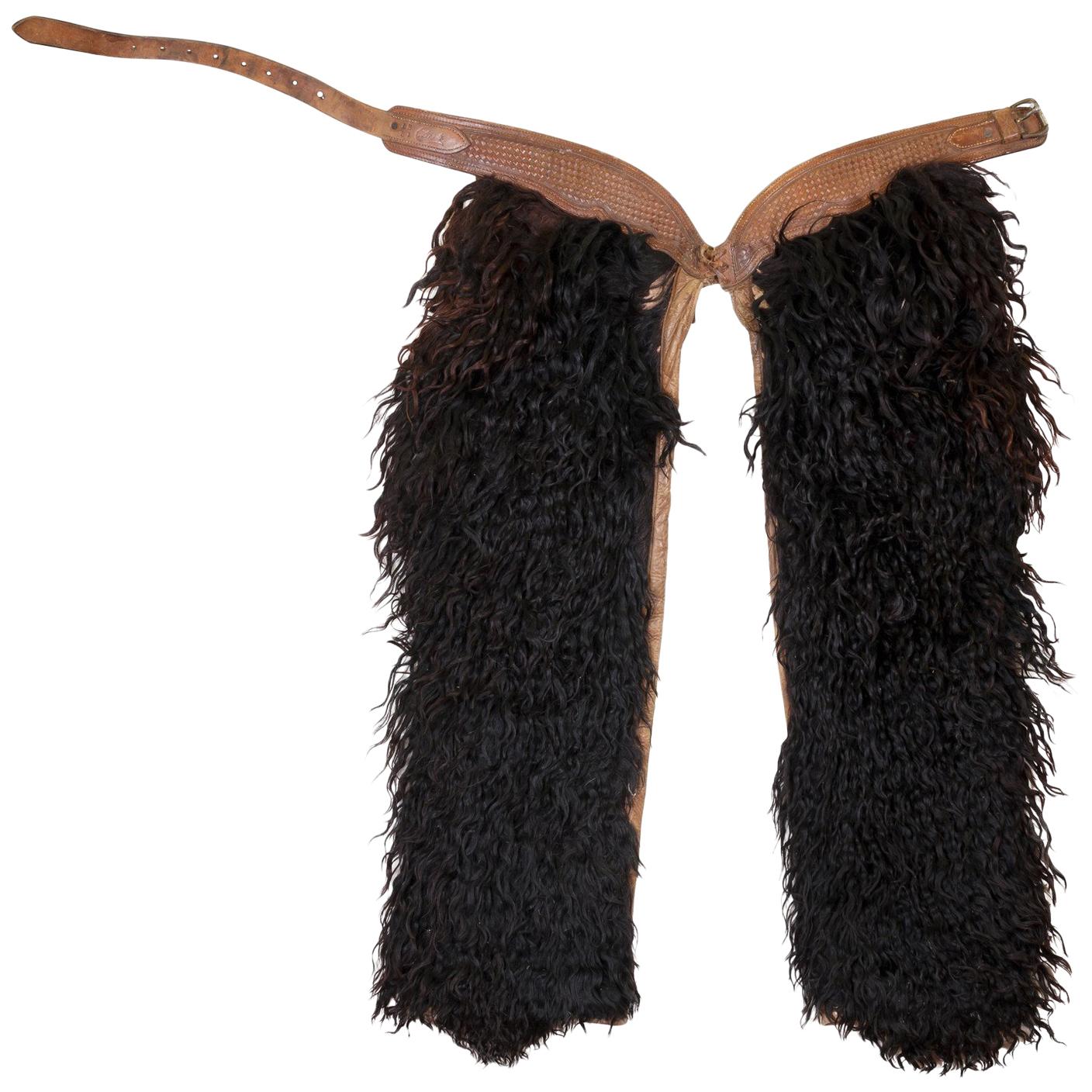 19th Century Angora Shotgun Wooly Chaps