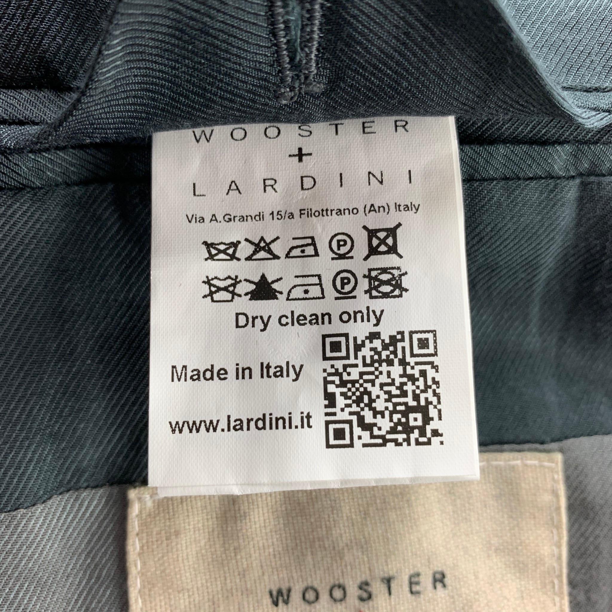 WOOSTER + LARDINI Size 40 Multi-Color Patchwork Wool Sport Coat In Excellent Condition In San Francisco, CA