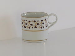 Worcester Barr Period Porcelain Coffee Can trailing vine pattern, circa 1807
