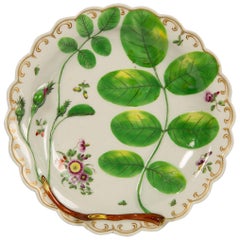 Worcester Porcelain Blind Earl Dish, 18th Century