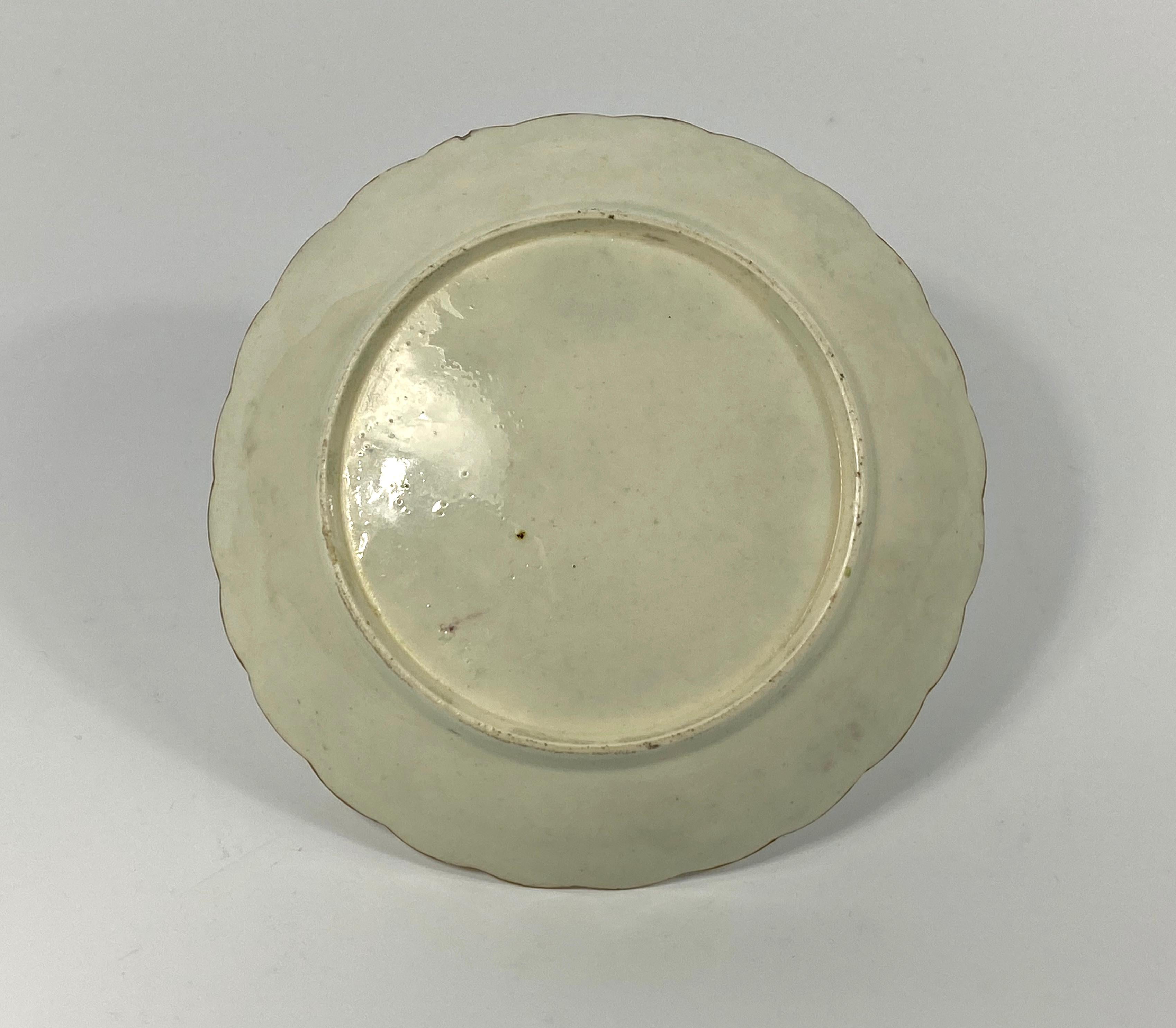 Worcester Porcelain ‘Hop Trellis’ Teabowl and Saucer, circa 1770 3