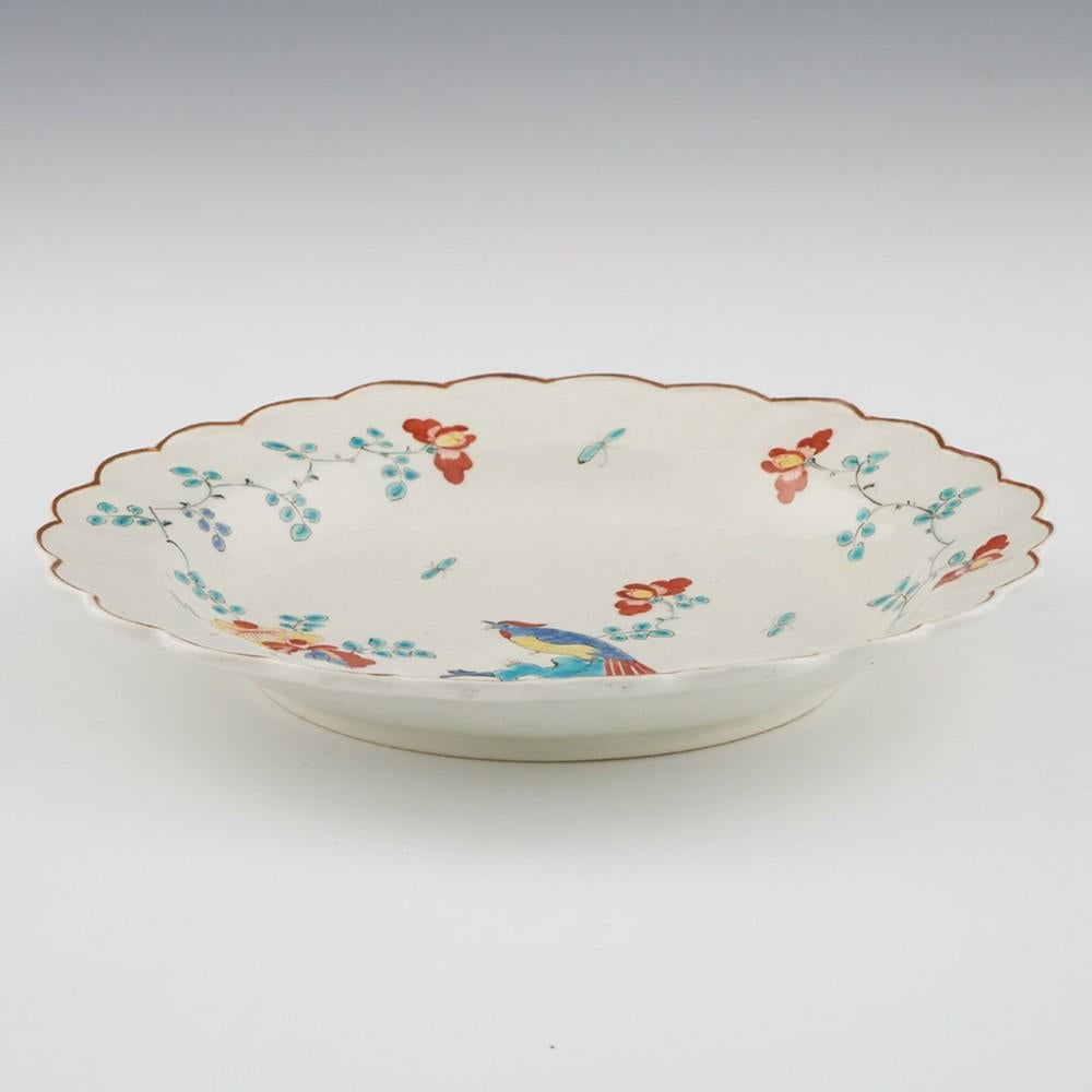 British Worcester Porcelain Joshua Reynolds Pattern Dessert Plate c1770
