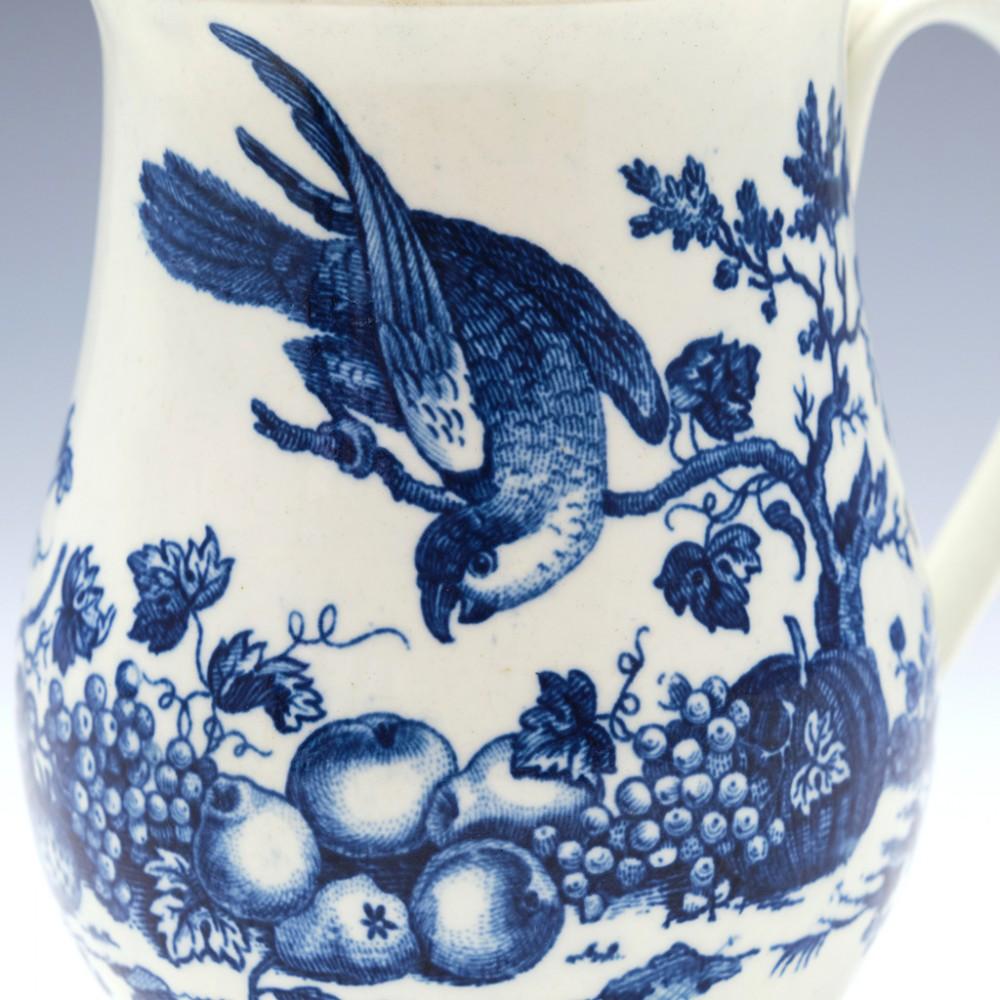 Worcester Porcelain Parrot Pecking Cider Mug c1775 For Sale 1