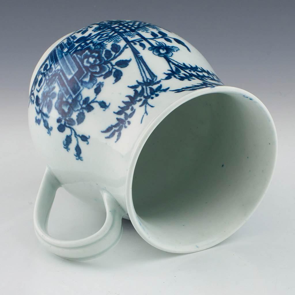 Tasse à cidre en porcelaine Worcester Plantation Pattern Bon état - En vente à Tunbridge Wells, GB