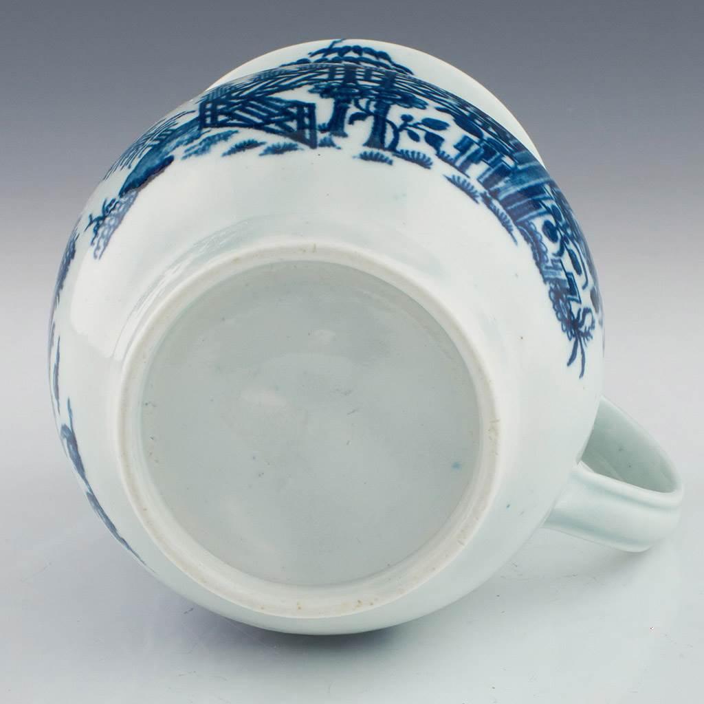 Tasse à cidre en porcelaine Worcester Plantation Pattern en vente 1