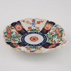 Worcester Porcelain Sweetmeat Dish Queens Pattern Blind Earl c1775