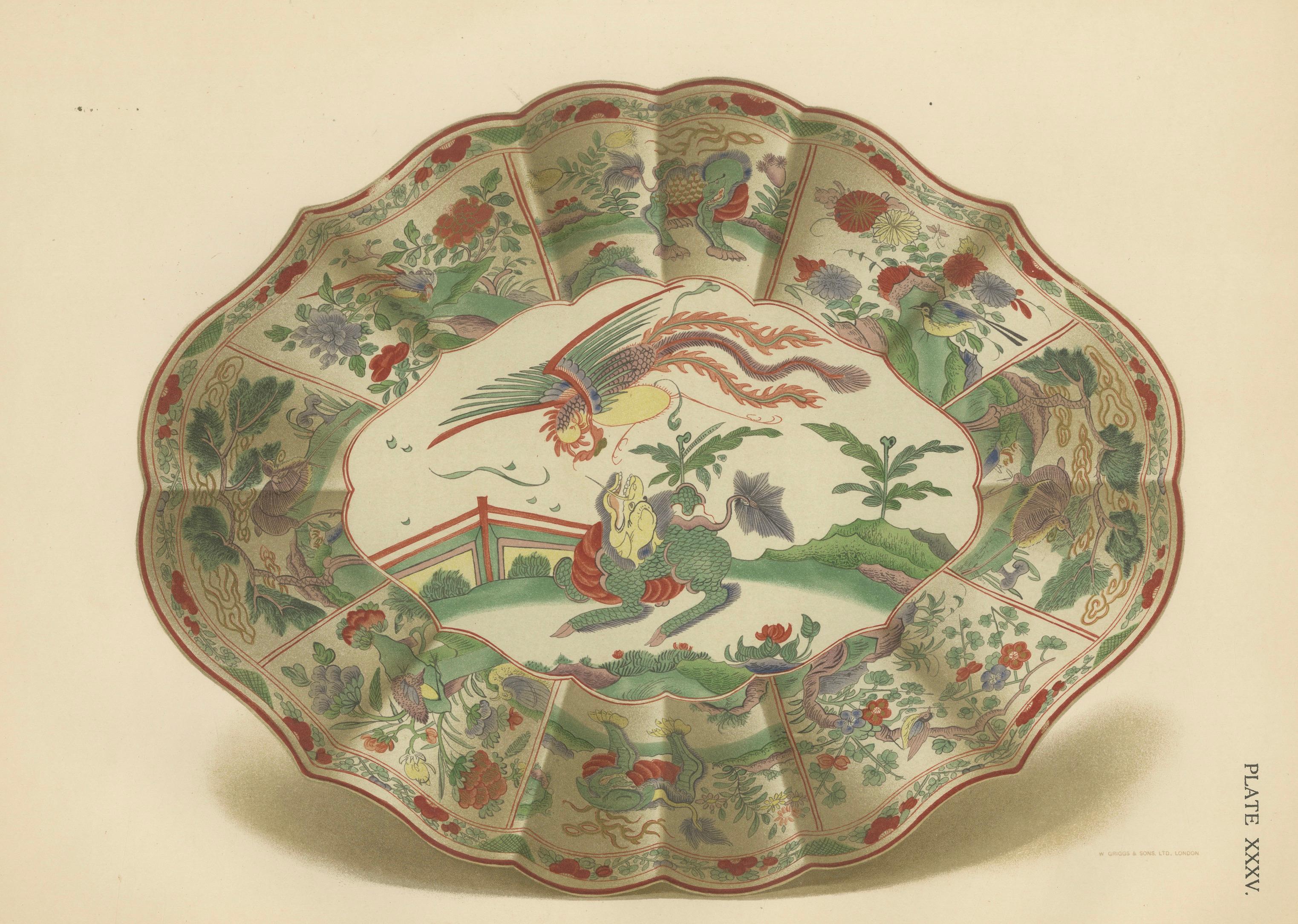 Worcester Porcelain Vase Design by Donaldson, Deep Blue Ground, 1910