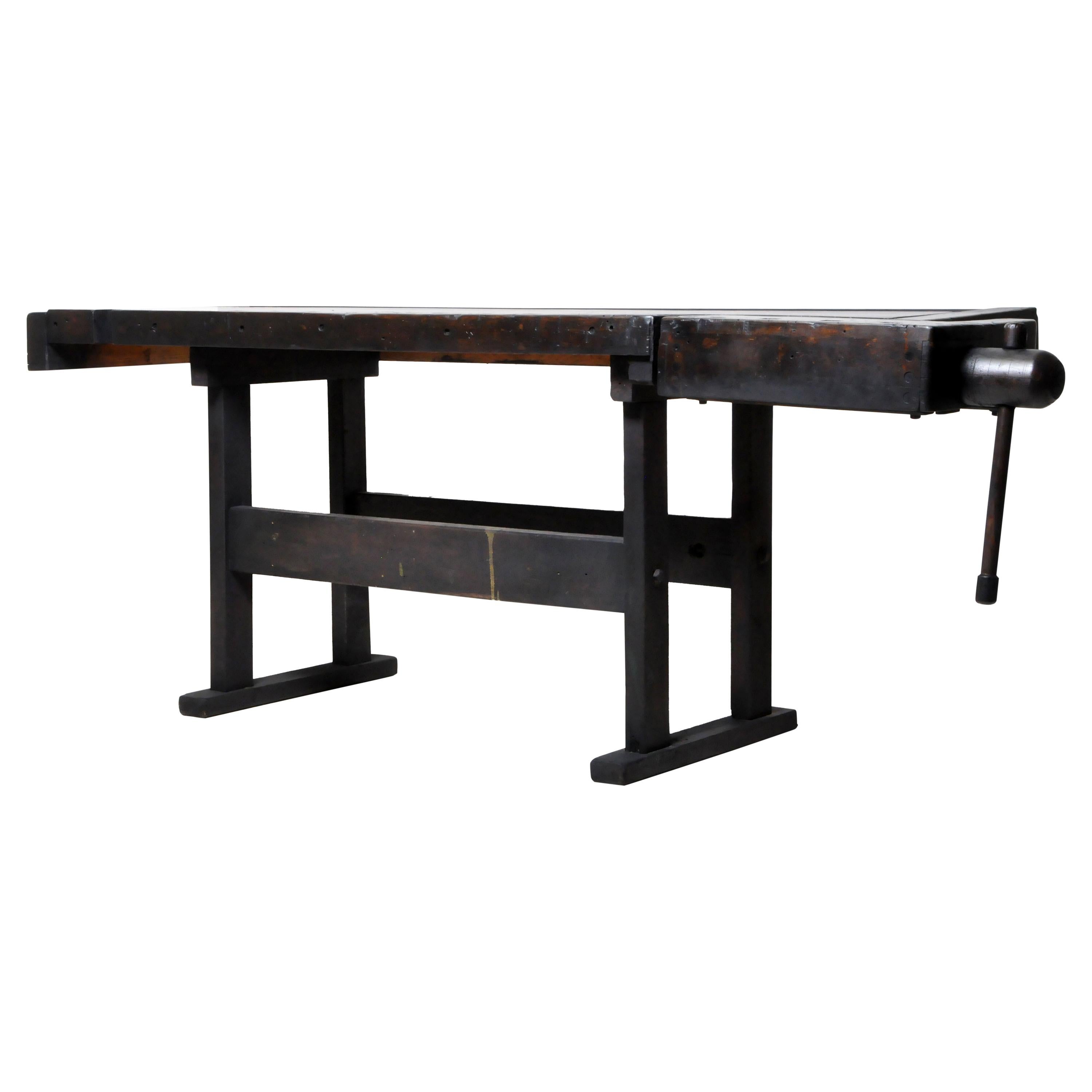 Antique and Vintage Industrial and Work Tables 882 For Sale at 1stDibs