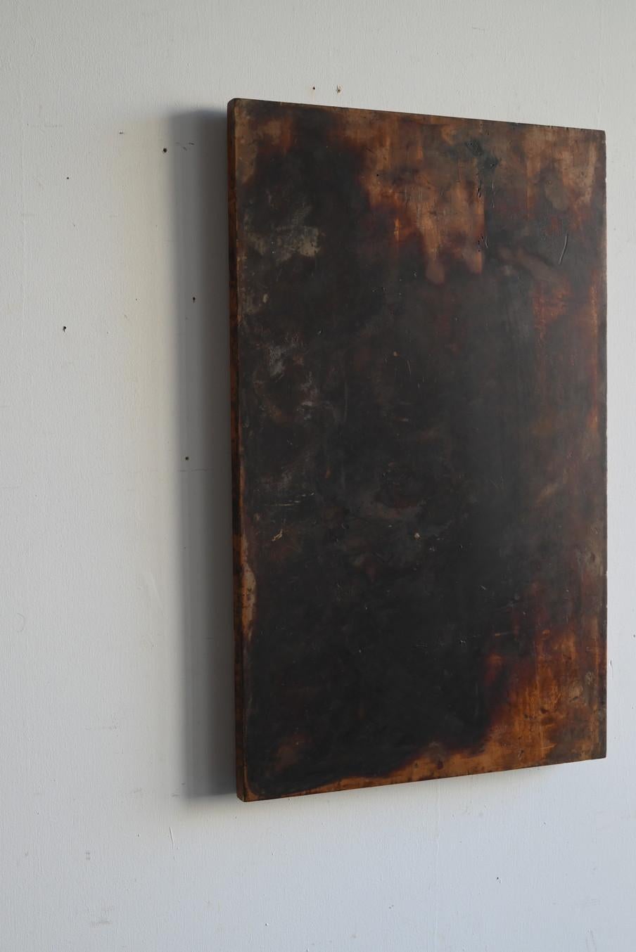 Arbeitstafel, die von einem Lackhandwerker/20. Jahrhundert verwendet wurde/wie ein abstraktes Gemälde (Lackiert) im Angebot