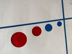 Œuvre d'Albert Chubac Collage sur papier