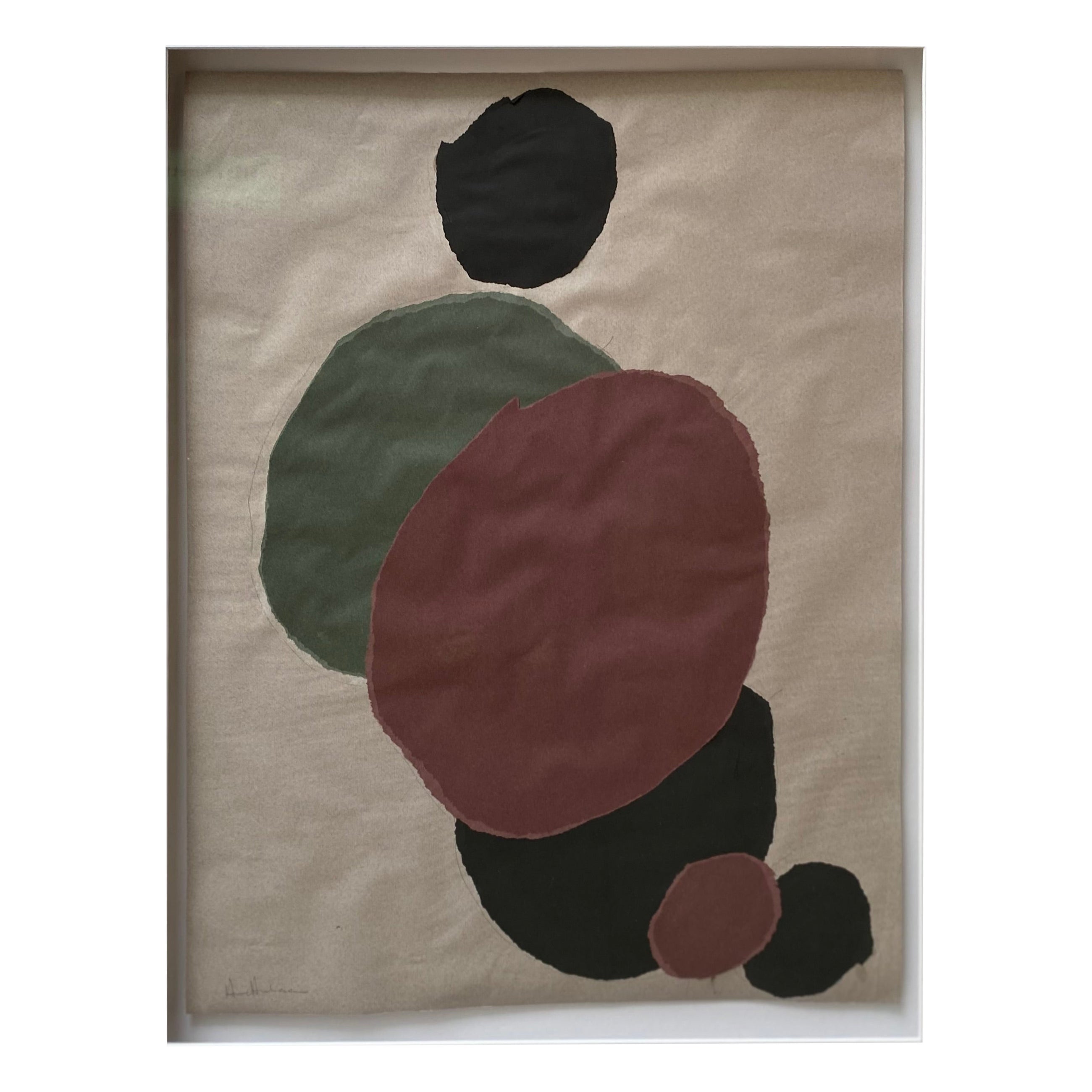 Obra de Albert Chubac Aguada sobre papel