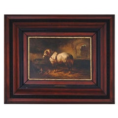 Work Horse Oil Painting by Wouterus Verschuur i