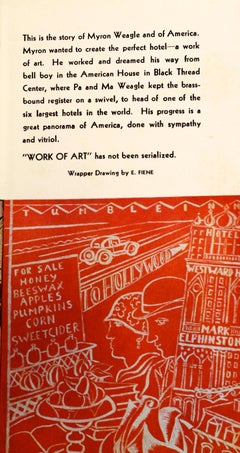 Work of Art by Sinclair Lewis