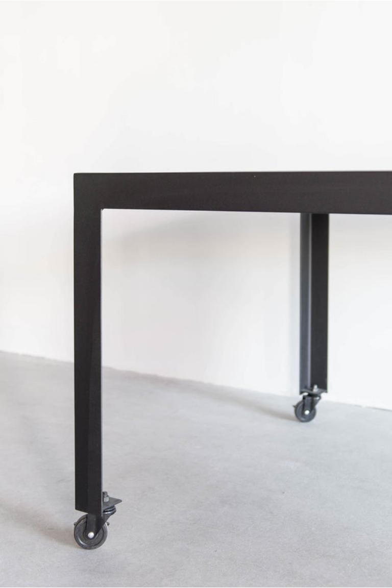 Powder-Coated Work Space Table by Croft House For Sale