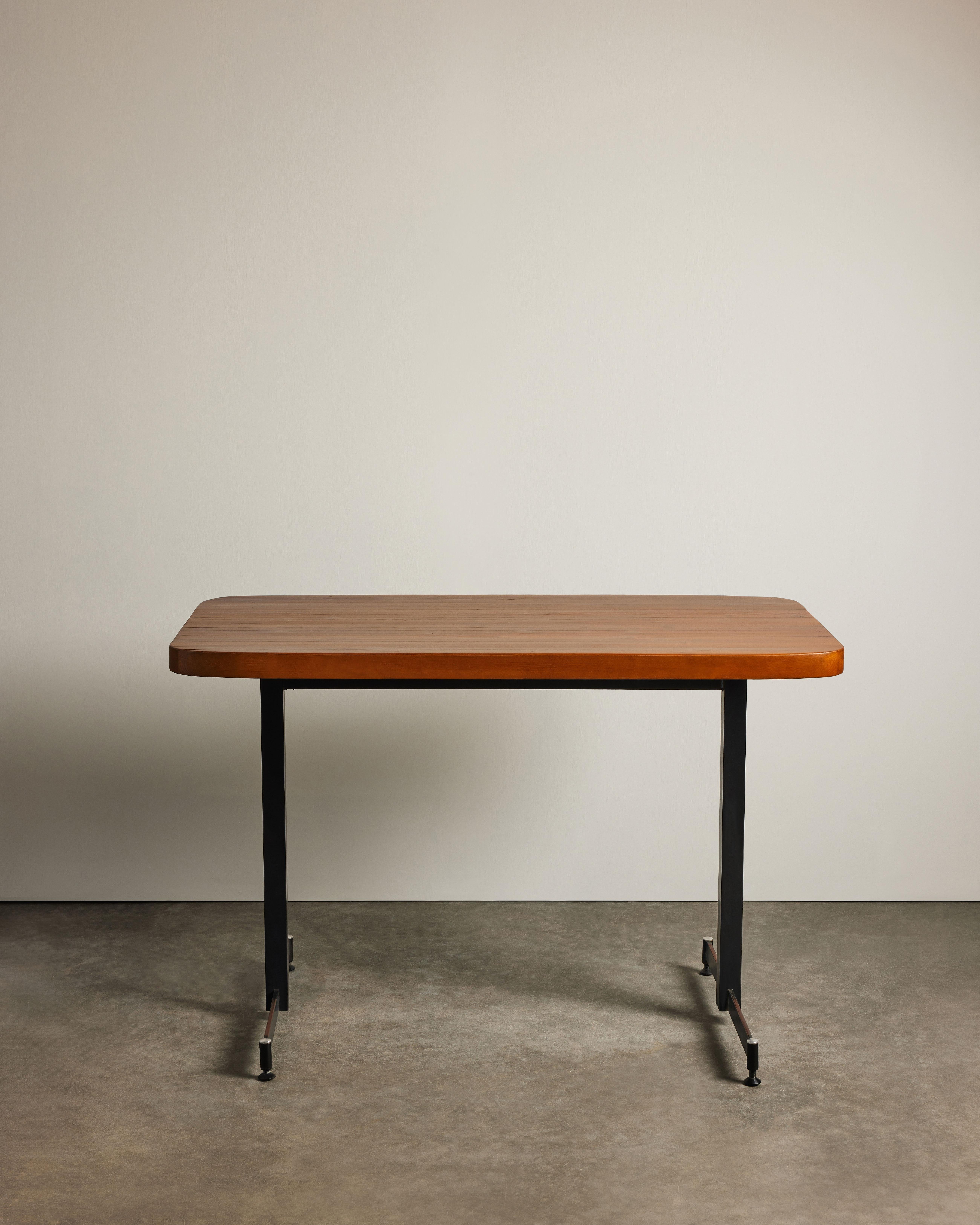 French Work Table attributed to Charlotte Perriand, France c. 1940s For Sale