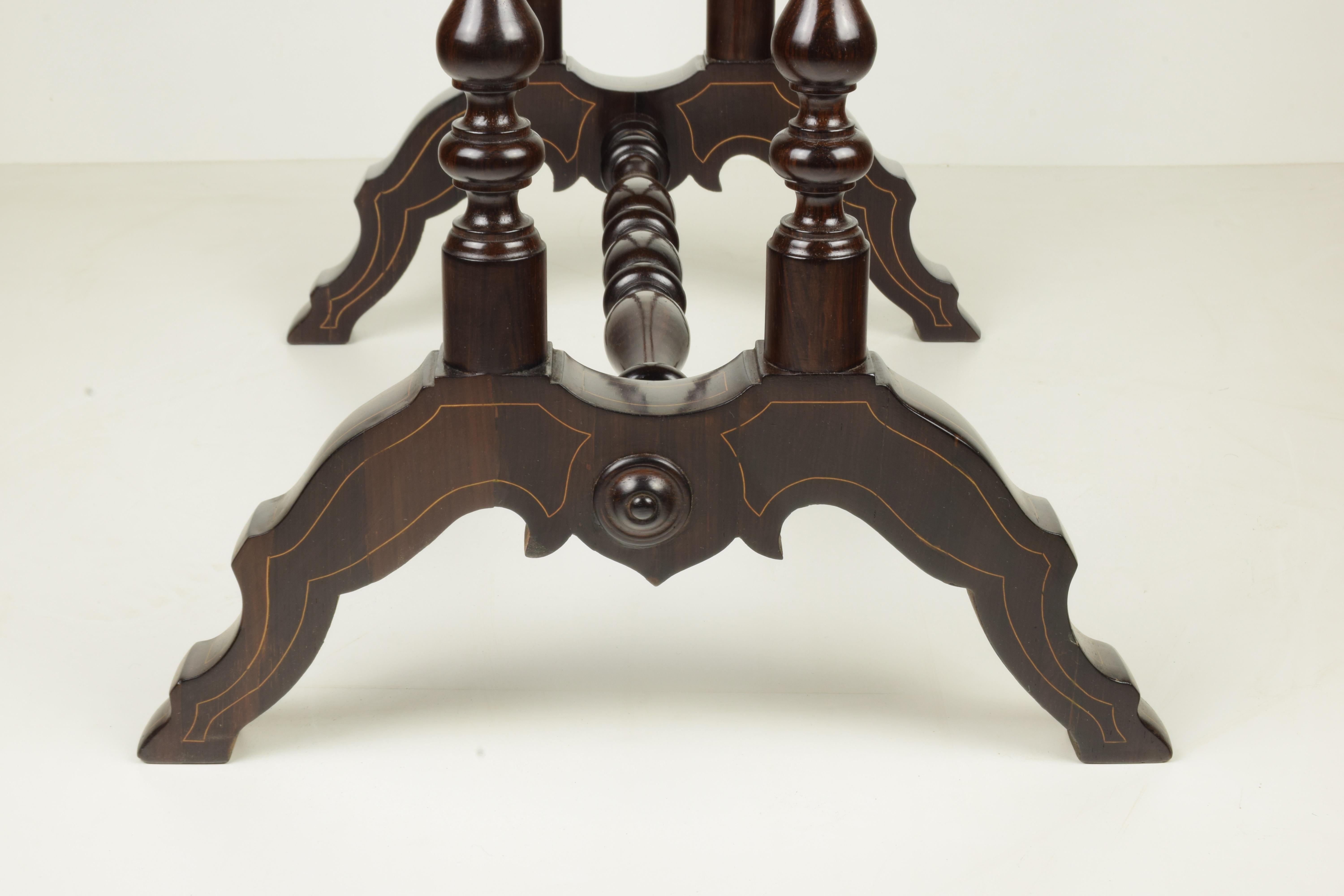 Mesa de trabajo, Ebanistería Florentina, hacia 1850 en venta 9